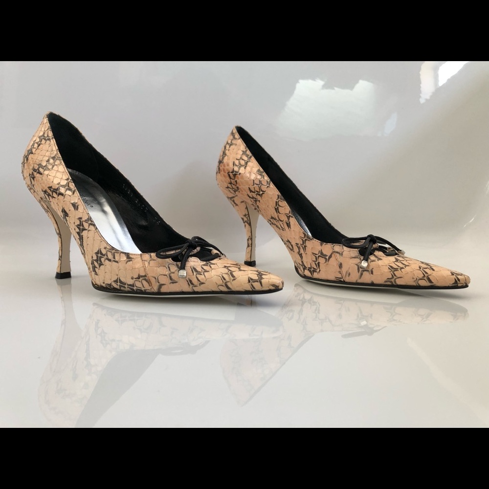 Snake Skin Dolce & Gabbana Heels/Pumps Sz 36